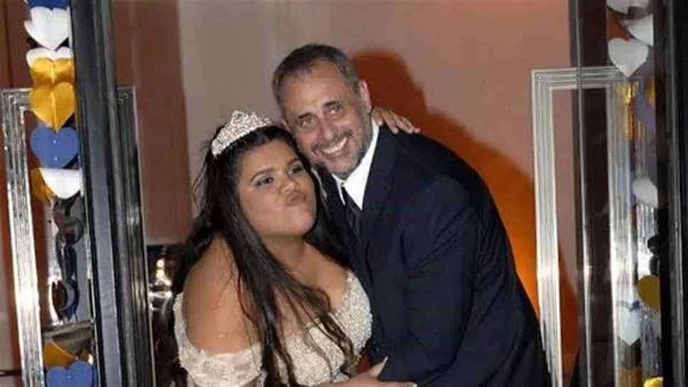 Jorge Rial y su hija Morena Rial. FOTO TOMADA DE CLARÍN.