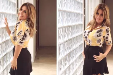 La chicana de Flor Peña a Macri: en patas y top