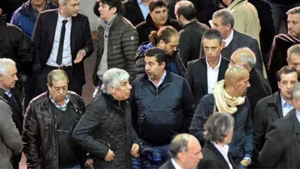 DIRIGENTES. Hay principio de acuerdo. FOTO TOMADA DE LA VOZ.COM