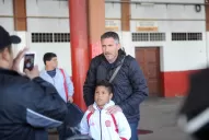 Cagna disfruta cada momento en San Martín