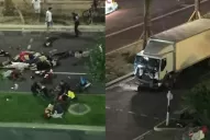 Un camión atropelló a una multitud en Niza: hay al menos 80 muertos y decenas de heridos