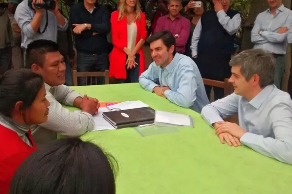 Marcos Peña y Urtubey recorrieron el Chaco salteño: el norte tiene un enorme potencial