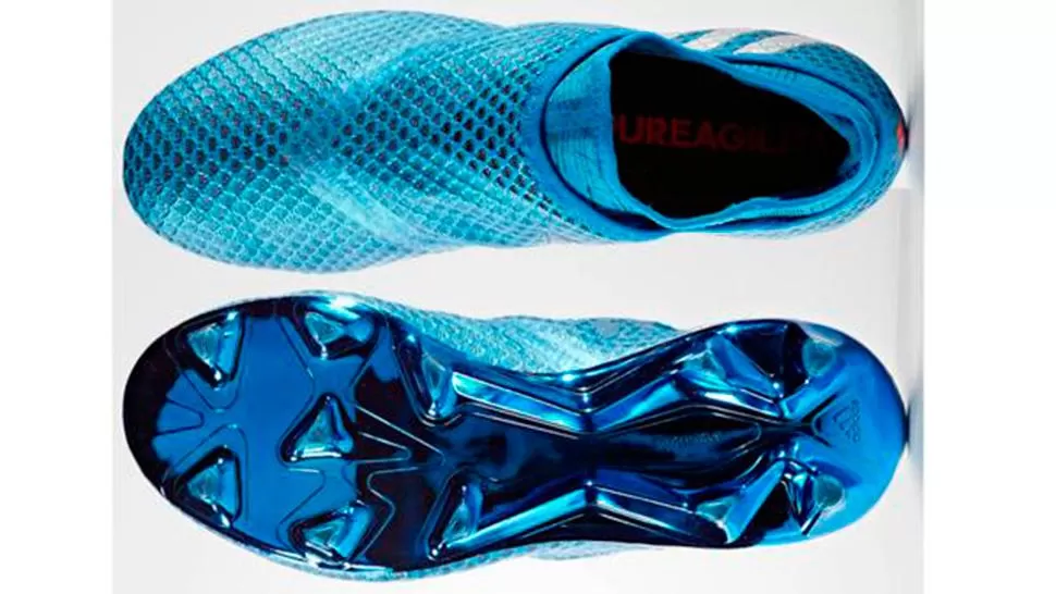Mirá los nuevos botines de Messi sin cordones
