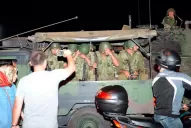 Los soldados que participaban en intento de Golpe de Estado se rindieron ante la Policía