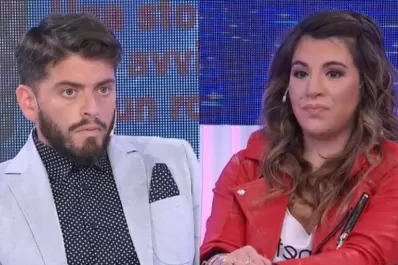 Cruces entre Giannina Maradona y Diego Junior en televisión