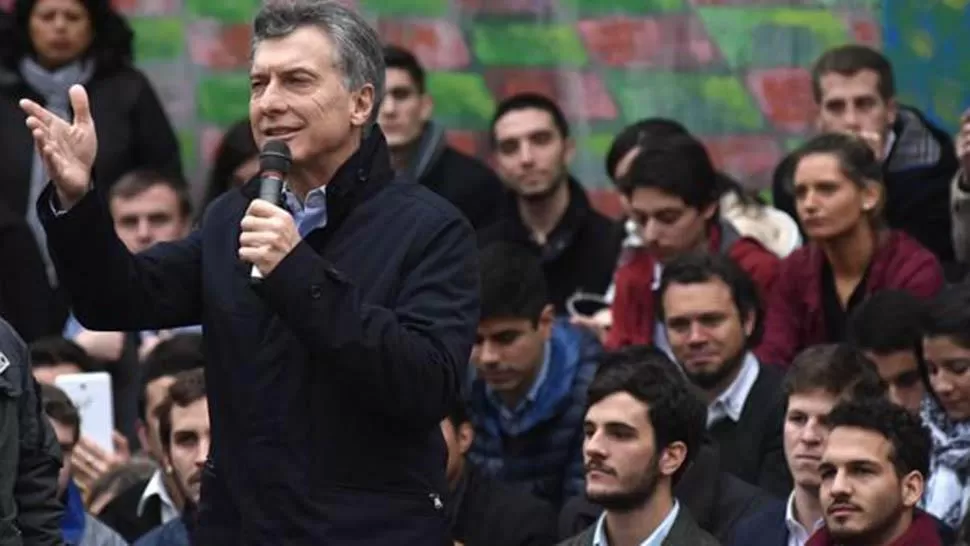 Macri celebró una ley que aún no fue tratada en el Congreso