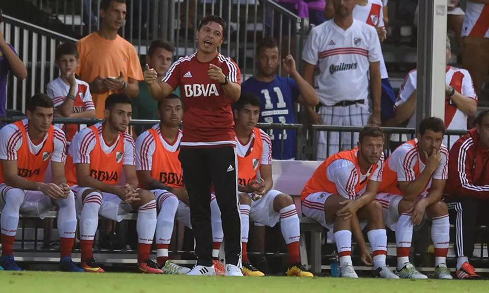 Marcelo Gallardo, entrenador del Millonario.
FOTO TWITTER  CLUB RIVER PLATE