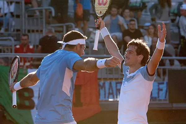 Del Potro y Pella pusieron 2 a 1 a la Argentina ante Italia