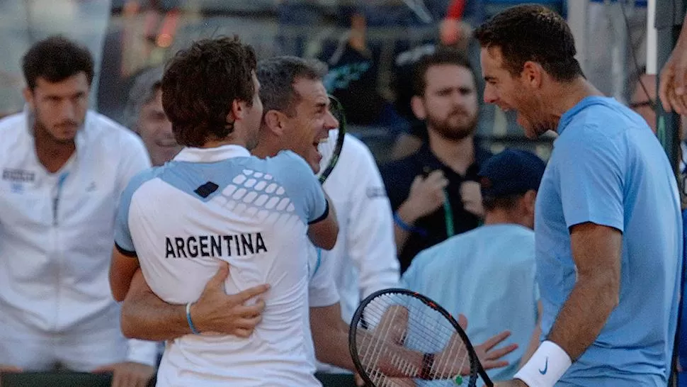 Del Potro: con el alma y el corazón parecíamos doblistas