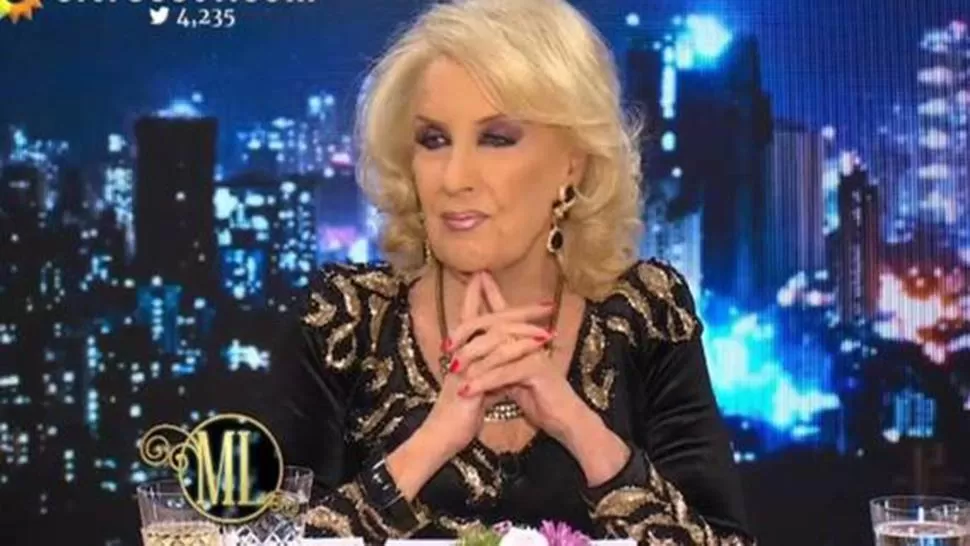 Mirtha Legrand. FOTO TOMADA DE CLARÍN