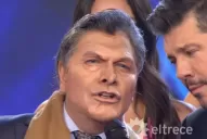 Con sarcasmos, Tinelli volvió a pegarle a Macri