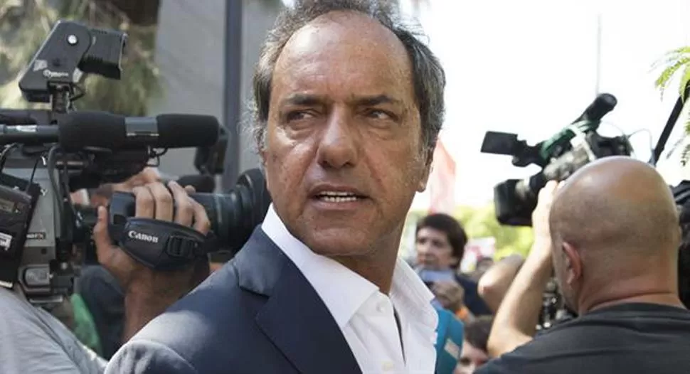 Daniel Scioli, ex candidato a presidente. FOTO TOMADA DE LA NACIÓN.