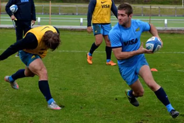 Los Pumas se preparan para debutar ante Sudáfrica