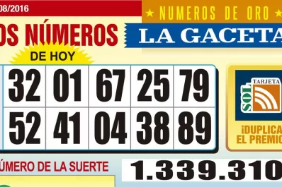 Los Números de Oro de LA GACETA