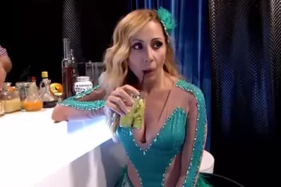 Marta Sánchez se enojó y se fue de la pista del Bailando 2016