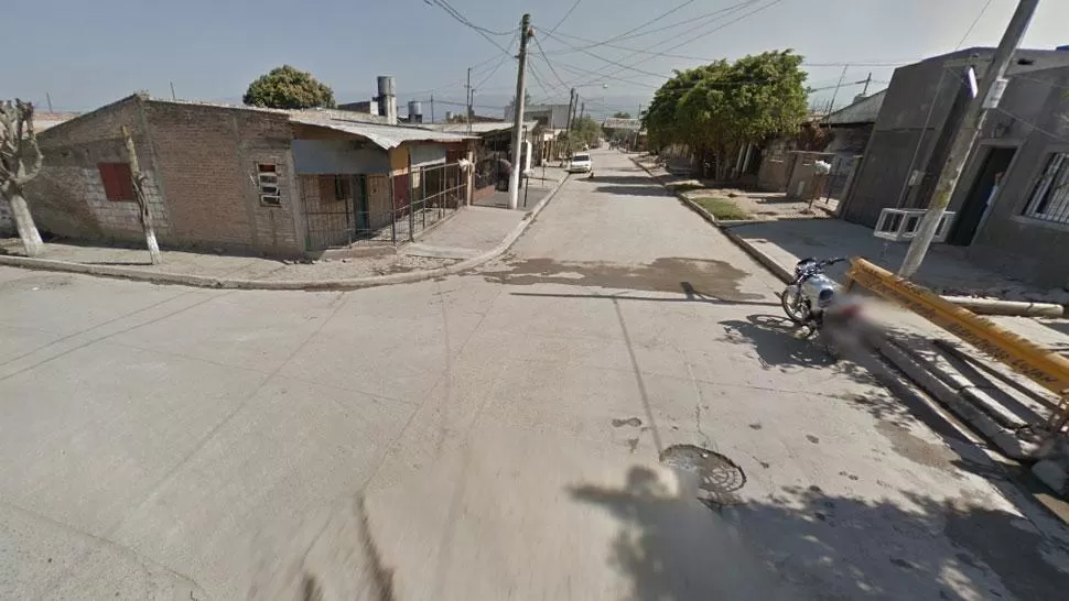 BARRIO NICOLÁS AVELLANEDA IV. En este vecindario fueron atacados los policías. CAPTURA DE MAPS