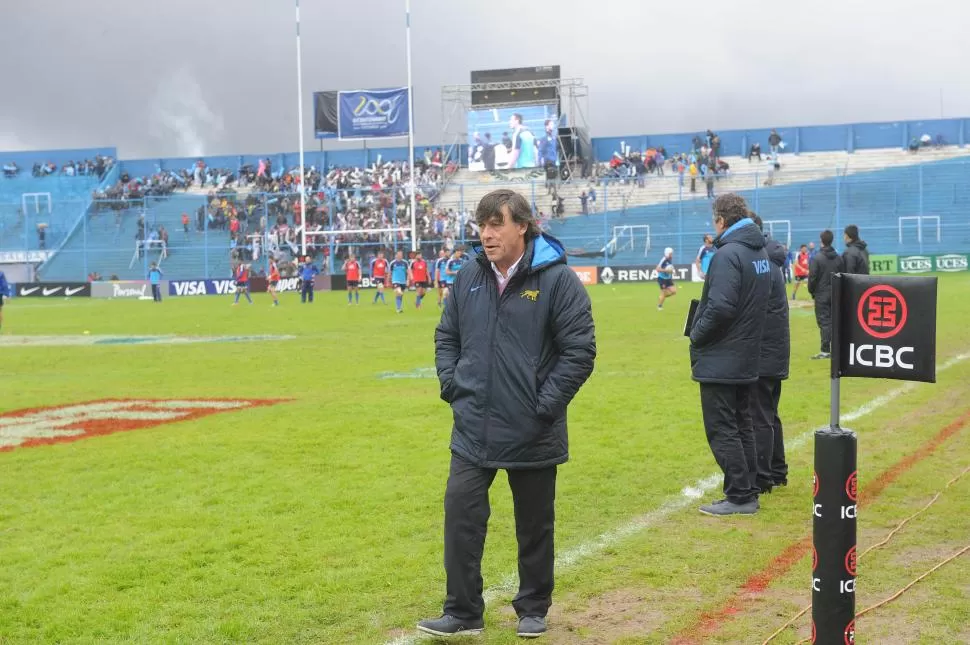 CONDUCTOR. Hourcade ya tiene a Los Pumas a disposición. 