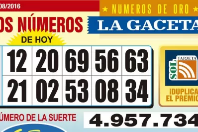 Los Números de Oro de LA GACETA