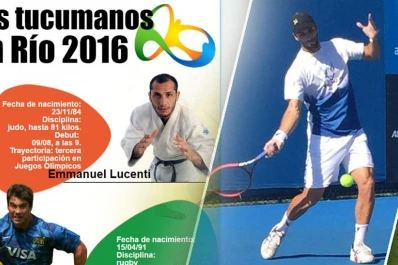 Conocé a los tres tucumanos que participarán en Río 2016