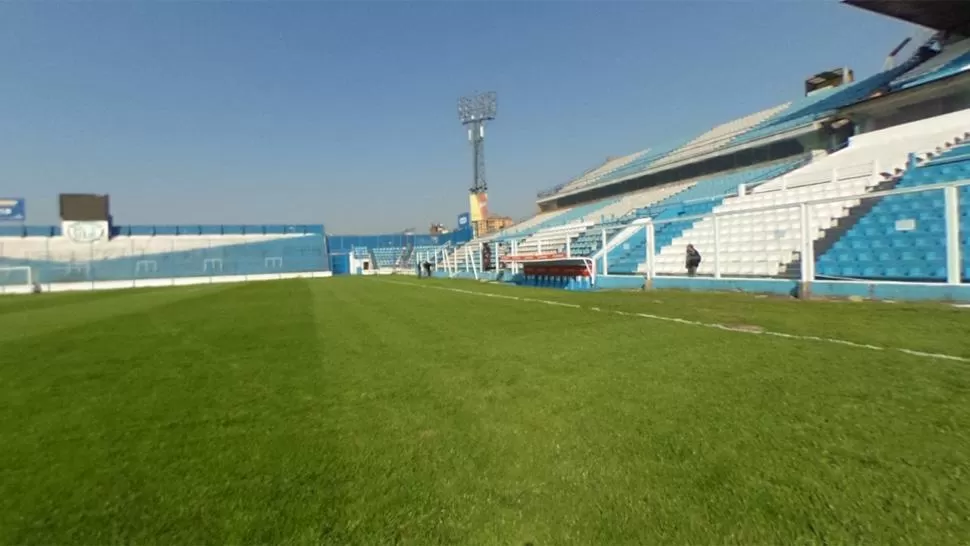 Recorré el Monumental con una foto 360° horas antes del clásico