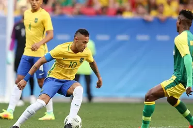 Brasil empató con Sudáfrica en el debut de los Juegos