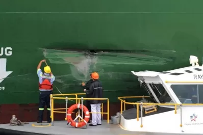 Más de 100 choques en el nuevo Canal de Panamá