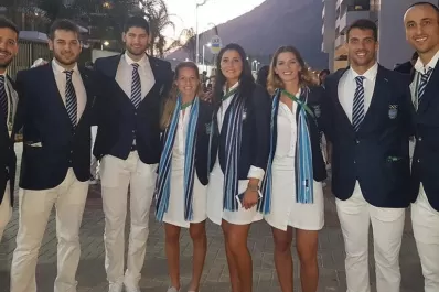 Las Leonas y el Alma Argentina también hicieron su selfie