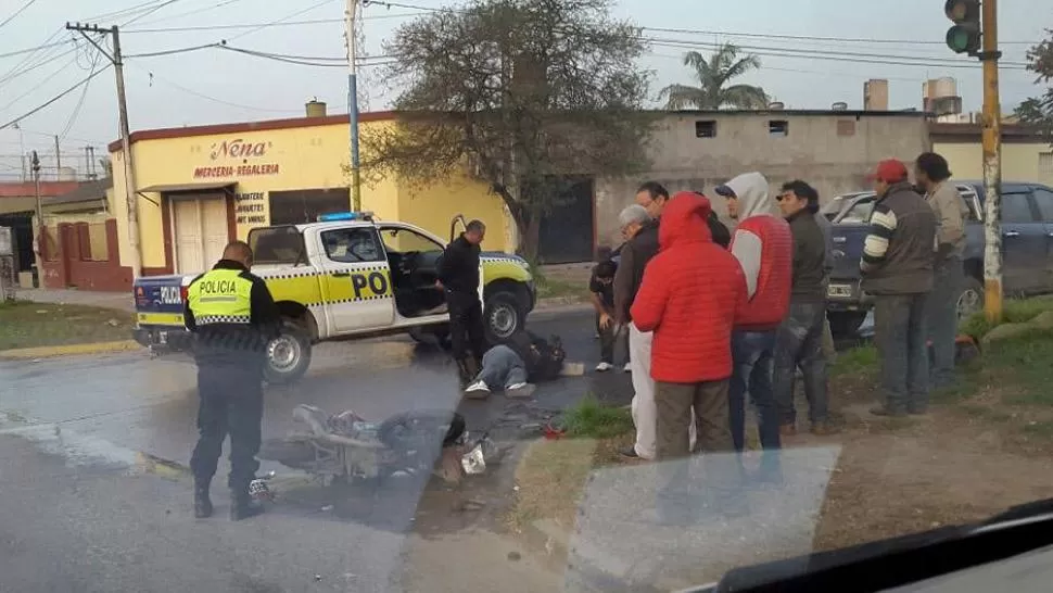 FOTO ENVIADA AL WHATSAPP DE LA GACETA 