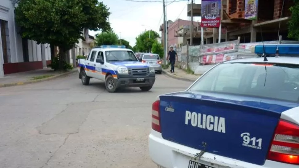EN MERLO. Se inició un operativo en la zona para encontrar a los asesinos. FOTO TOMADA DE BIGBANGNEWS.COM