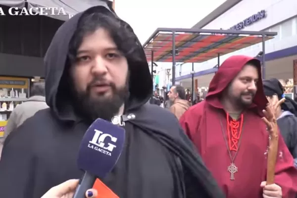 Vikingos y guerreros invadieron la peatonal