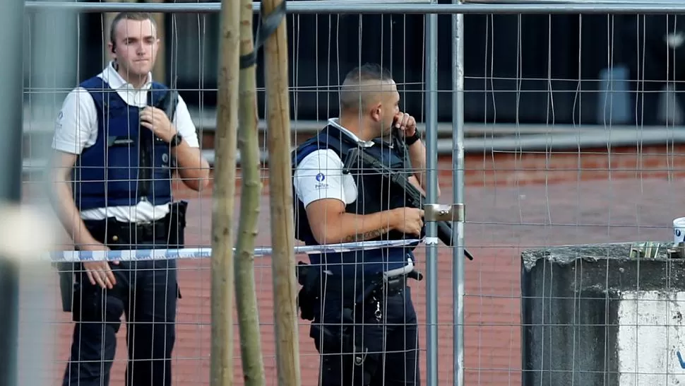 CHARLEROI, BÉLGICA, EL LUGAR DEL ATAQUE. REUTERS