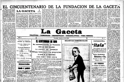 LA GACETA, el sueño de un periodista