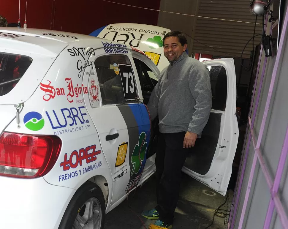 VA A VOLVER. Mohamed dice que extraña estar otra vez en las pistas, pero que lo suyo también es la mecánica. la gaceta / foto de héctor peralta  (enviado especial) 