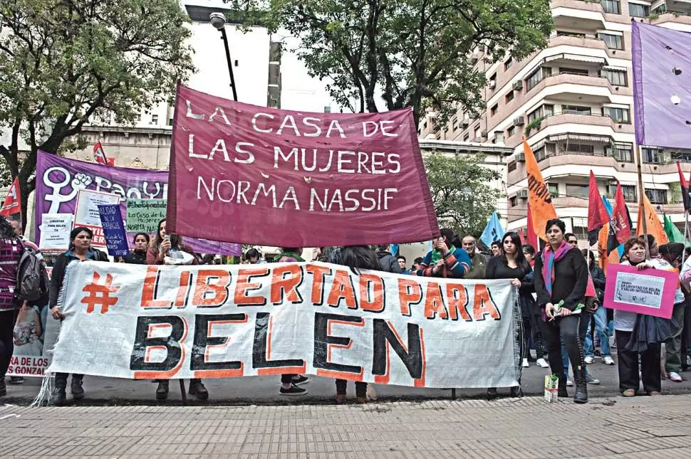 EL RECLAMO SE MANTIENE. Los pedidos de libertad se repiten desde abril, cuando se conoció la sentencia. la gaceta / foto de FLORENCIA ZURITA (archivo)