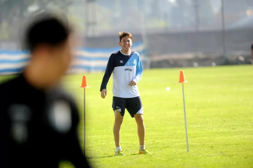 ANSIOSO. Villalba quiere que llegue cuanto antes el debut en el torneo de Primera, contra Rafaela, en 25 de Mayo y Chile. la gaceta / foto de franco vera