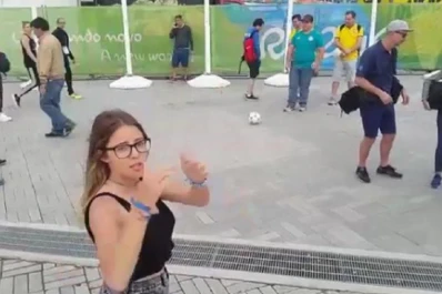 Río 2016: famosa notera de ESPN recibe un tremendo pelotazo en su cara