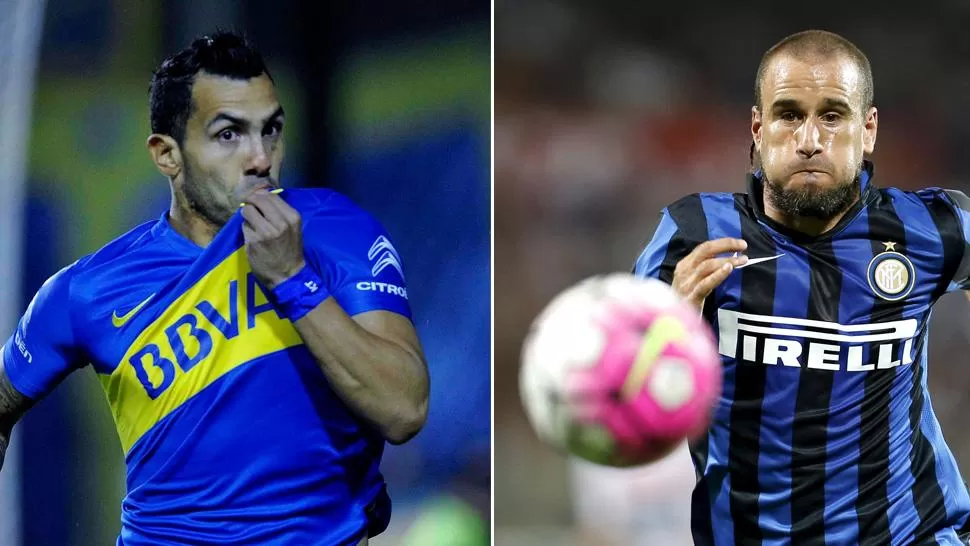 UN RUMOR. Tevez aseguró que seguirá en Boca mientras que Inter buscará tentarlo. ARCHIVO