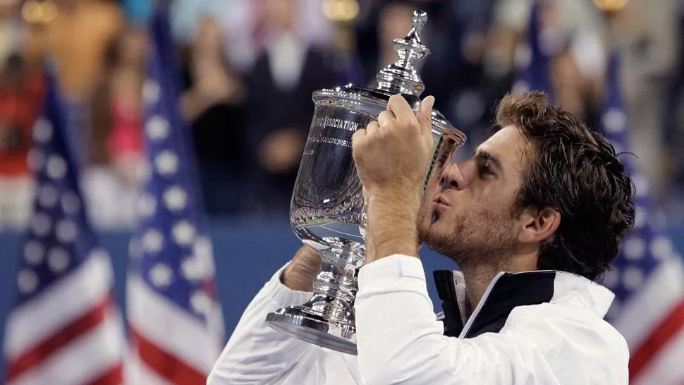 QUIERE REPETIR. Del Potro ya ganó un US Open y ahora tiene una nueva chance. (ARCHIVO)