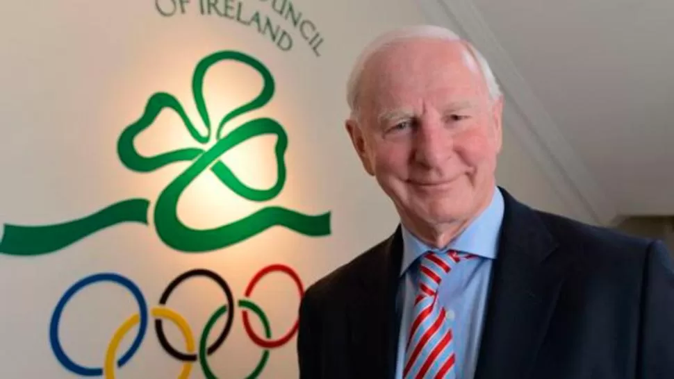 Pat Hickey (foto tomada de Twitter)