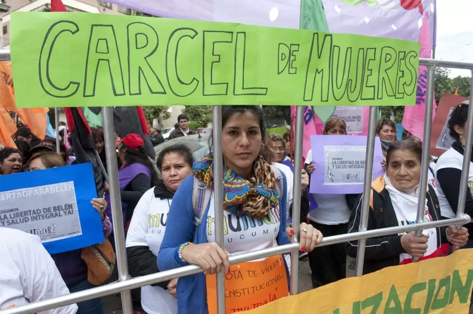 MOVILIZACIONES. Los manifestantes se volcaron a las calles de las principales ciudades para pedir su liberación. la gaceta / foto de FLORENCIA ZURITA (archivo)