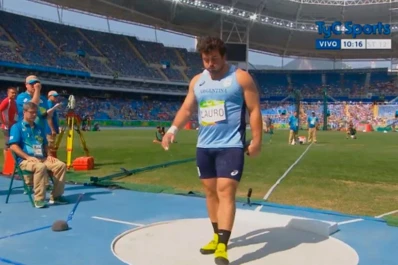 Río 2016: Germán Lauro quedó afuera de la final de lanzamiento de bala