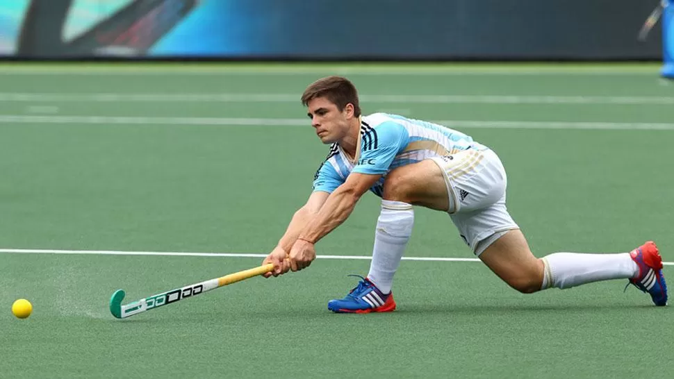 PEILLAT. El jugador de la selección. FOTO TOMADA DE ACHOCKEY.ORG.AR