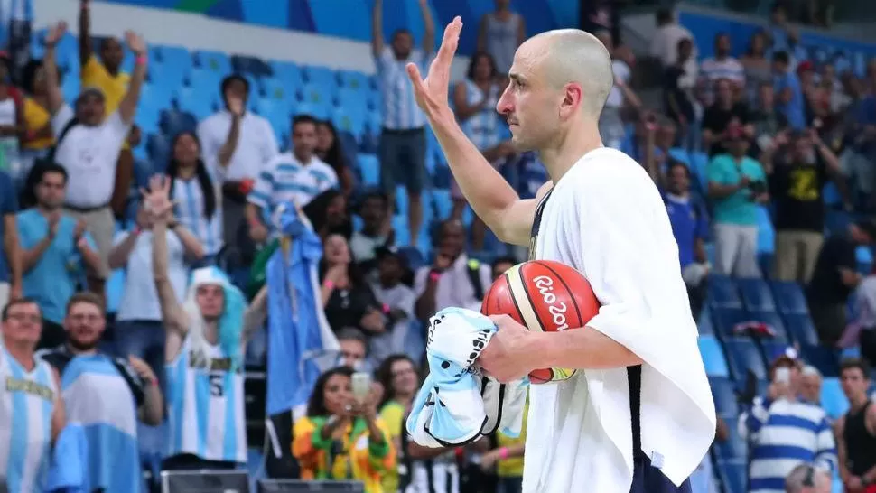 El tuit de Ginóbili agradeciendo el apoyo y las felicitaciones de la NBA