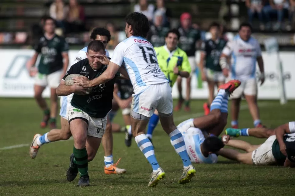 UN RELOJITO. Tucumán Rugby se clasificó en primer lugar sacándole 17 puntos de ventaja a los escoltas: Tarcos y Huirapuca. LA GACETA / FOTO DE DIEGO ARAOZ (ARCHIVO)