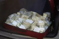 El Banco Central no pudo establecer el origen de los dólares que le encontraron a José López