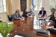 Macri recibió en Olivos a Michetti, Prat Gay, Frigerio y Monzó
