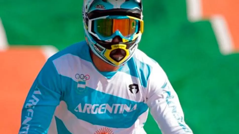 Gonzalo Molina culminó sexto en la última serie y no se clasificó a la final de BMX