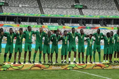 Nigeria se quedó con el bronce en el fútbol masculino