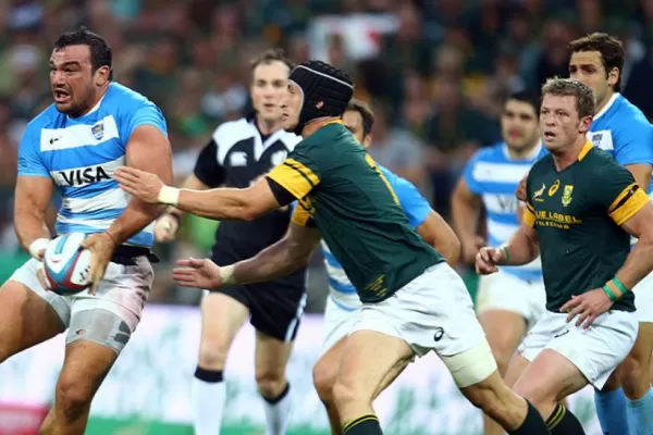 Los Pumas no pudieron ante Sudáfrica  y perdieron sobre el final