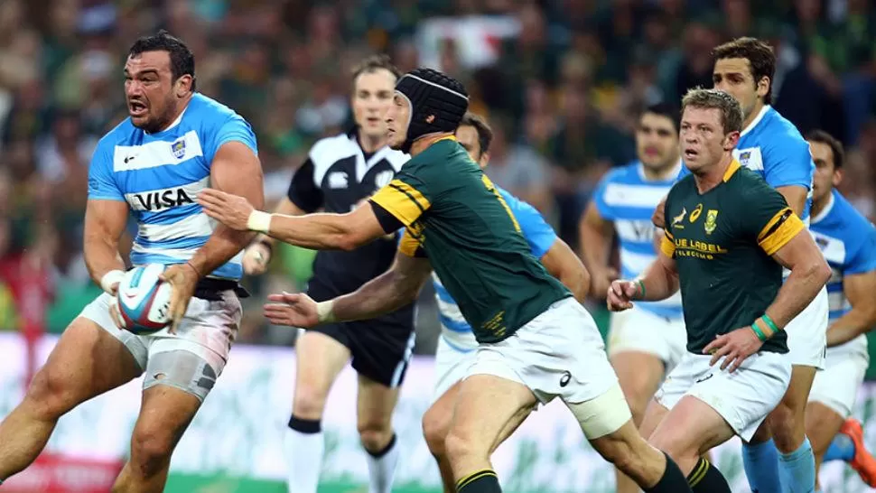 Los Pumas no pudieron ante Sudáfrica  y perdieron sobre el final